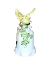 Connoisseur Collection Bell Yellow Bird Bisque Porcelain Seymour Mann 1995 - $8.00