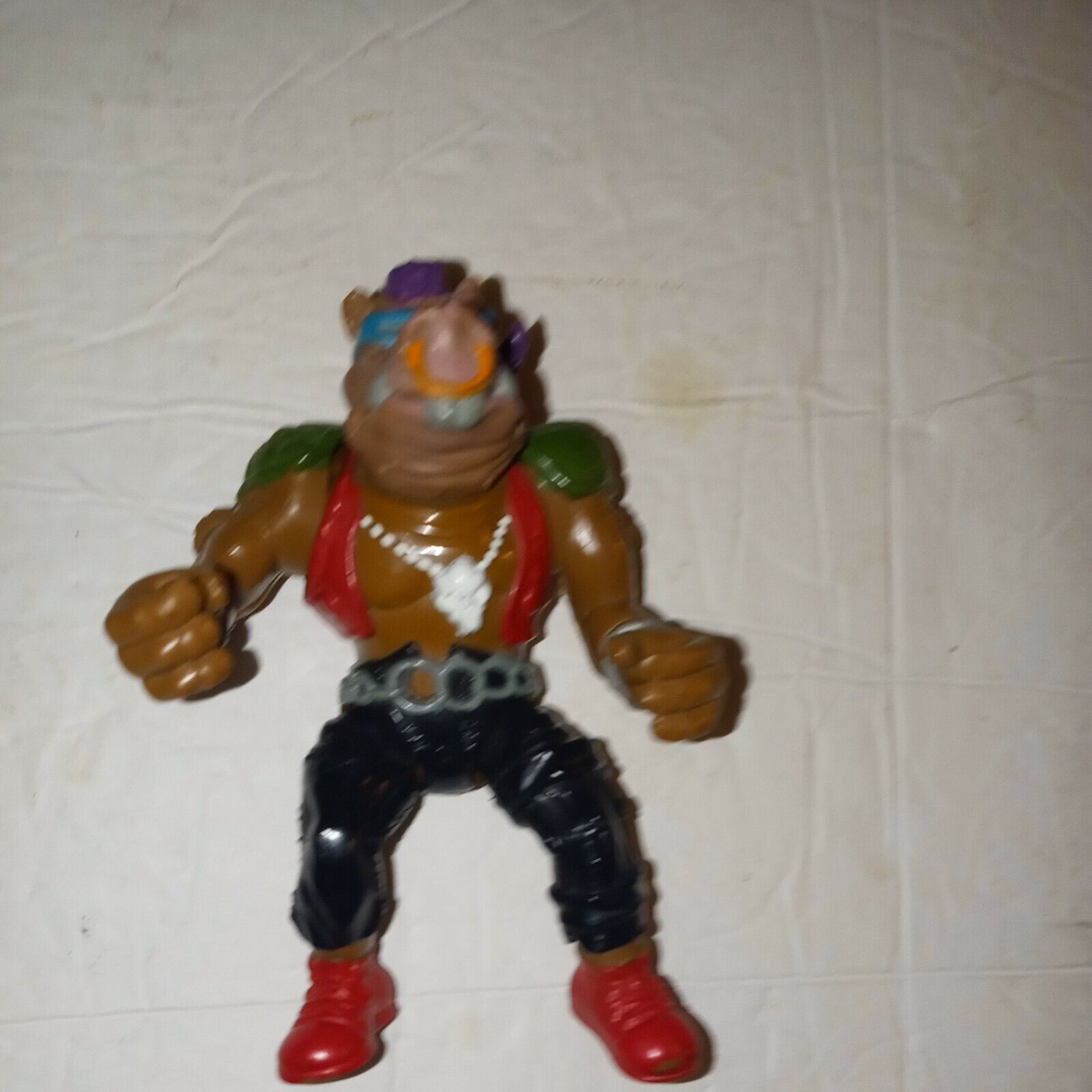 1988 Playmates Toys Teenage Mutant Ninja Turtles Be-bop Action Figure ...