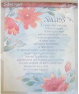Pretty Floral *SUCCESS* OR *DON&#39;T QUIT* Wall Plaques 5 5/8&quot; x 7 1/4&quot; - $6.99