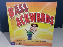 New in Sealed Box "Bass Ackwards" Game by Pressman - 2012 Edition Sealed Game - $5.93
