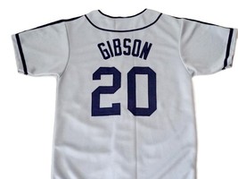 Josh Gibson #20 Homestead Grays Negro League New Baseball Jersey Grey Any Size image 2