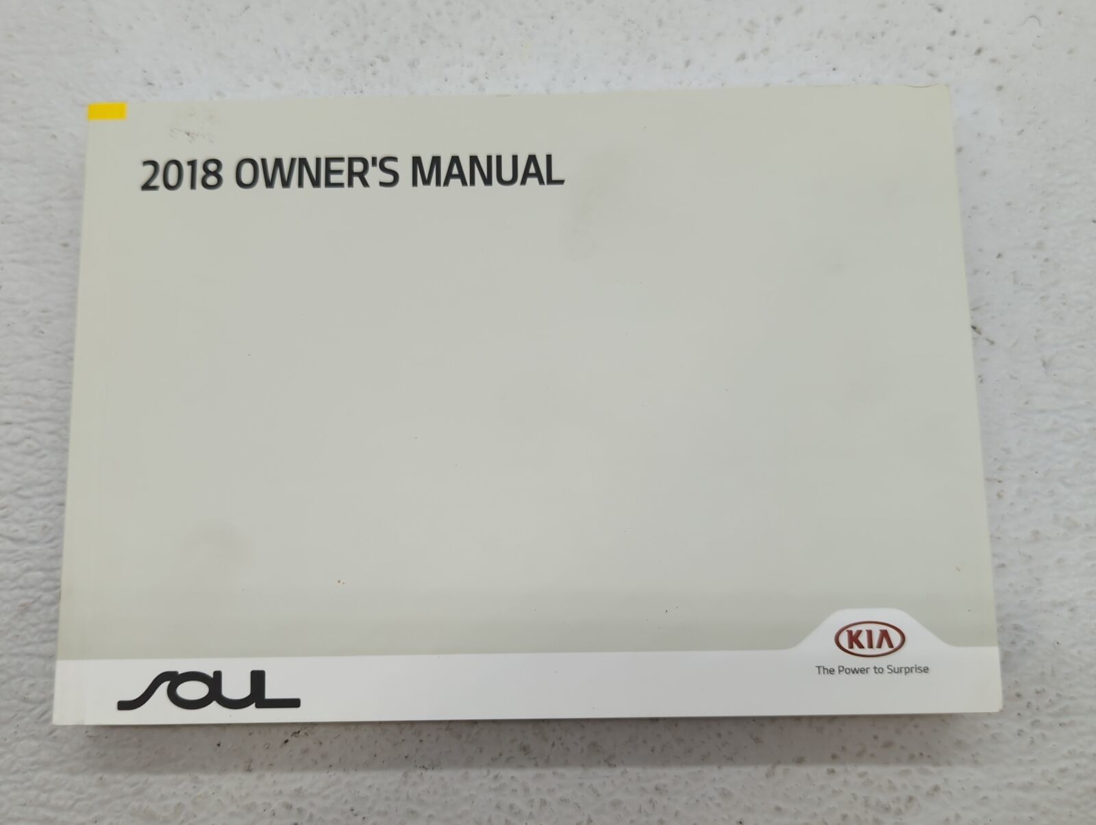 2018 Kia Soul Owners Manual Book Guide QZB36 Other Car Manuals