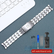 Stainless Steel Watch Bracelet Strap Compatible for Tissot T17 T461 T014 PRC200 - $22.95