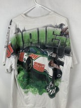Vintage NASCAR T Shirt Double Side Racing Tee All Over Print 2XL Chase Earnhardt - $39.99