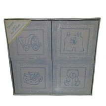 C.R. Gibson Thank Heaven For Little Boys Set of Four Ready-To-Hang Canva... - $32.99