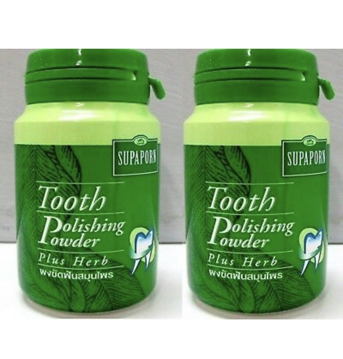 1 bottle x Supaporn Tooth Powder Polishing Toothpaste Plus Thai Herb 90