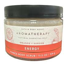 Bath And Body Works Aromatherapy Energy Orange Ginger Pumice Scrub 11.5 Oz - $17.81
