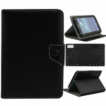 Custodia IN Pelle con Bluetooth Cordless Tastiera Stand Per Samsung Galaxy Tab 2 - $76.62