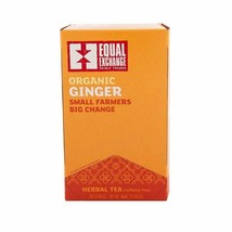 Equal Exchange Organic Caffeine Free Ginger Tea, 20-Count - $10.47