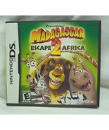 MADAGASCAR ESCAPE 2 AFRICA NINTENDO DS VIDEO GAME COMPLETE 2008 - $14.85