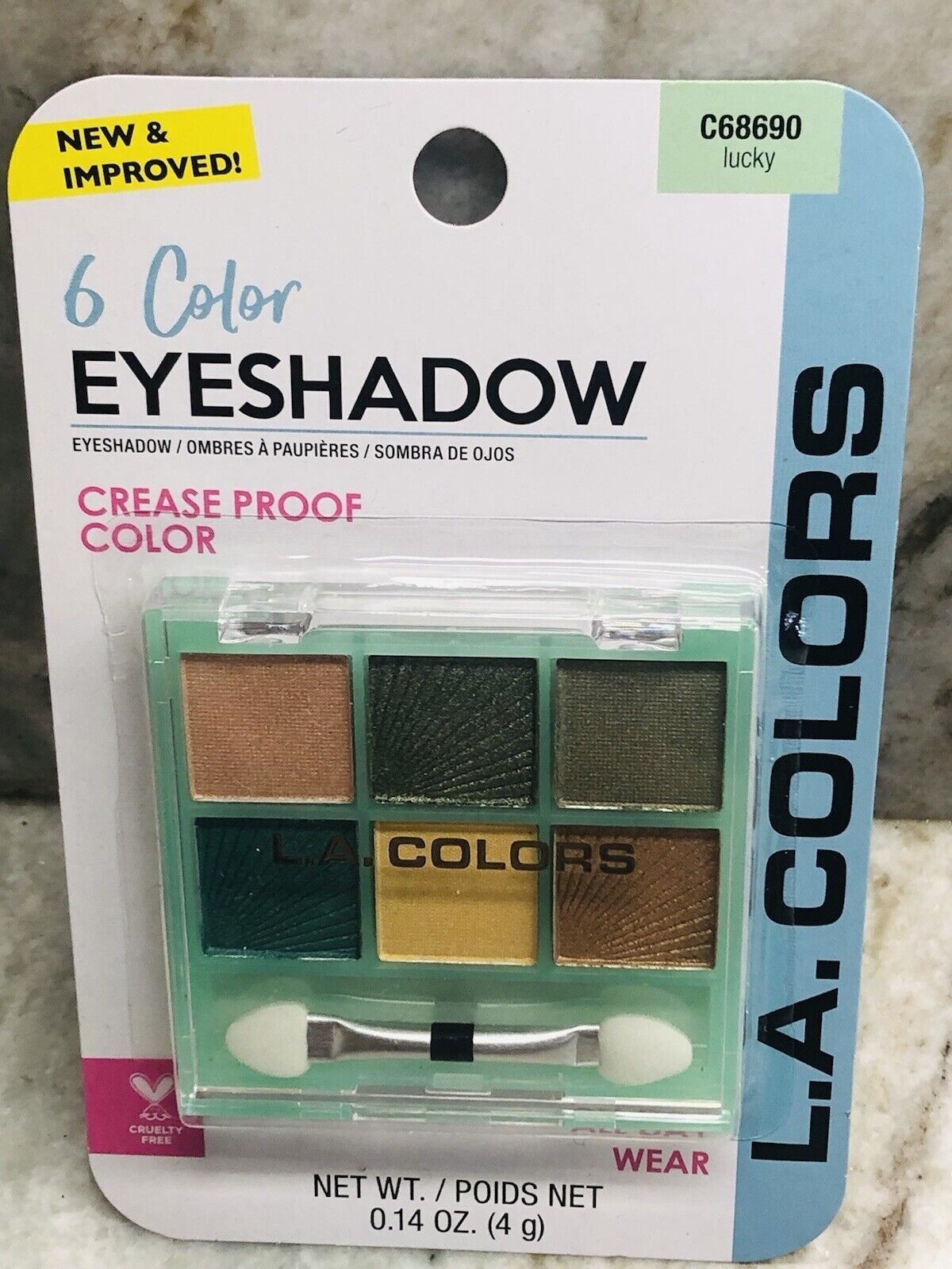 L.A. Colors Nude Color Block Eyeshadow Palette