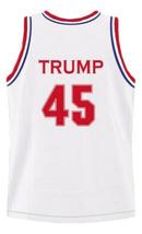 Donald Trump #45 Team USA Basketball Jersey New Sewn White Any Size image 2