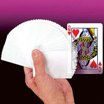 Imaginary Blank Deck Poker Cards Magic Close Up Trick WATCH DEMO + FREE ... - $19.99
