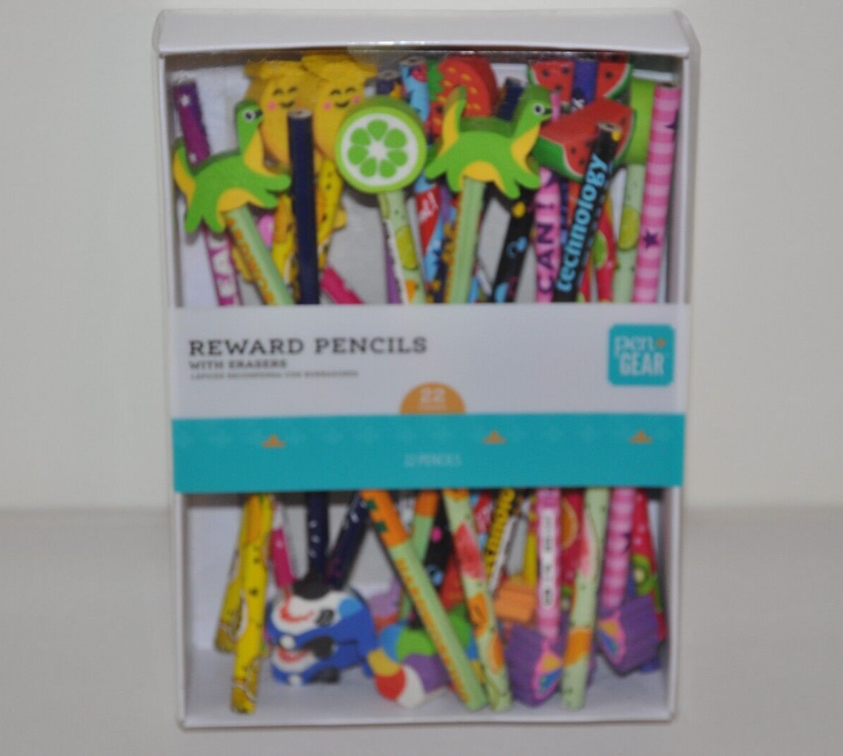 Reward Pencils With Erasers 22 Count Pen+ Gear Other Office Pens