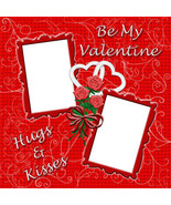 Valentine 1 ~ Digital Scrapbookng Quick Page Layout - $3.00