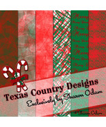 Christmas #1 ~ Digital Scrapbooking Paper Pak - $3.50