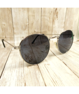 H&amp;M Silver Metal Round Sunglasses - H&amp;M 241396 48-21-135 - $18.52