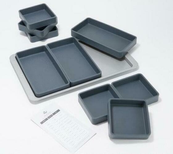 Prepd Cheat Sheets Pro Silicone Sheet Pan Dividers w/Sheet Pan Non