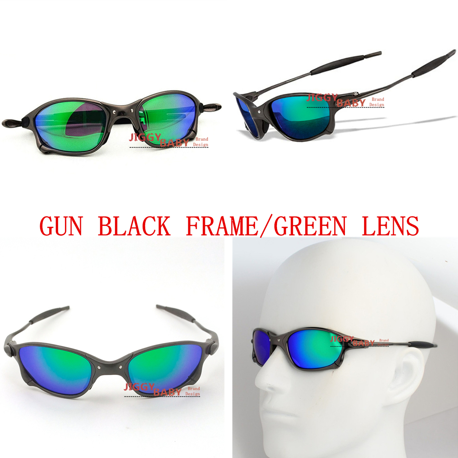 Polarized Sport Cycling Glasses Metal Juliet Sunglasses Goggles