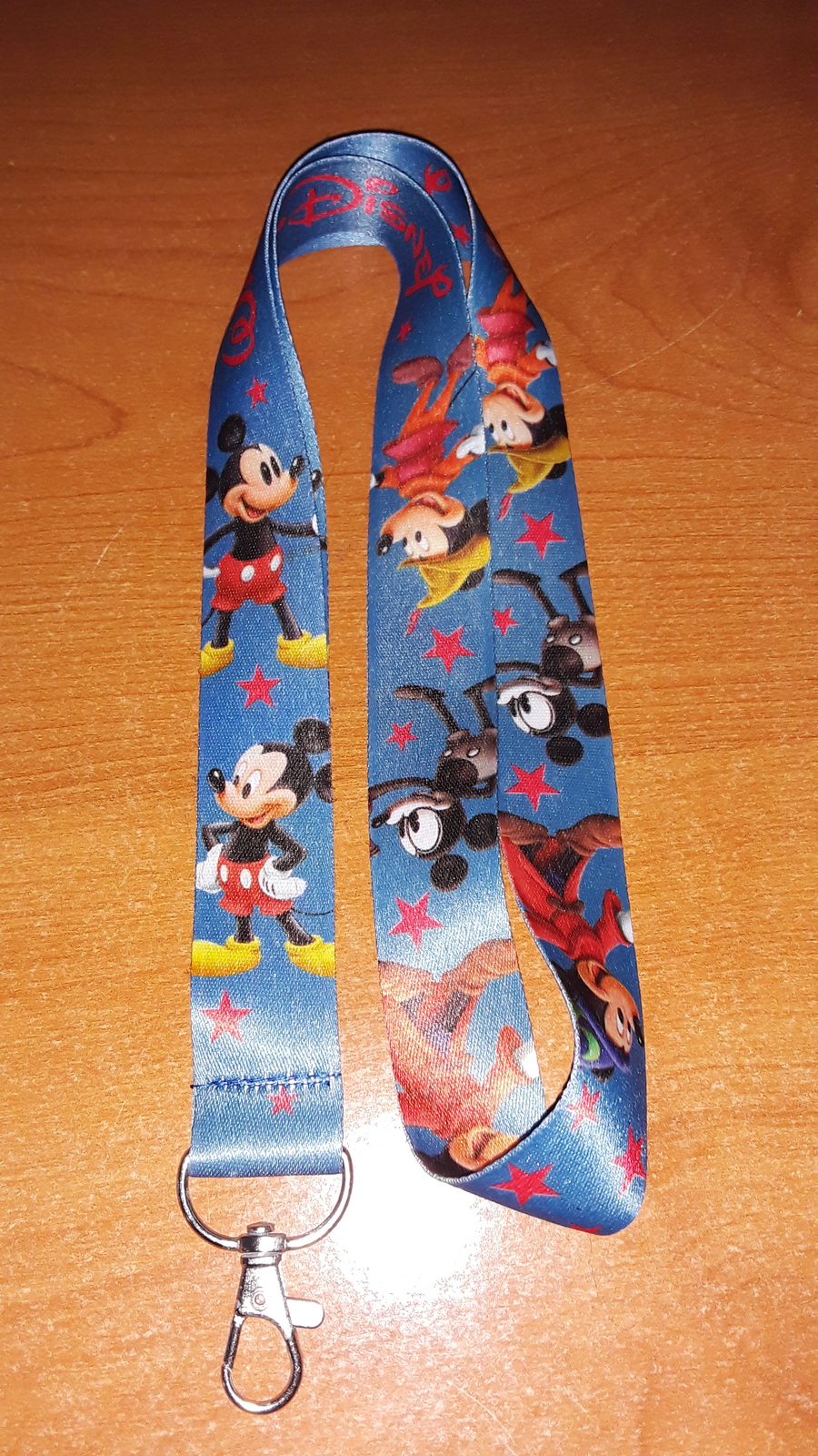 Brand New Walt Disney Mickey Blue Lanyard - Mickey Mouse