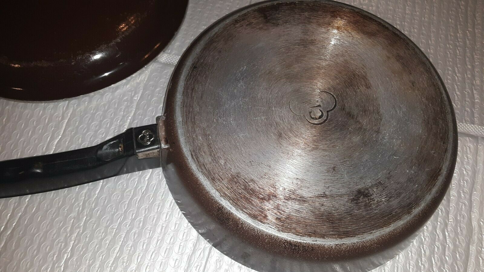 vintage Club aluminum sauce pan pint size pot w/ lid small skillet,  cookware for 1 or 2