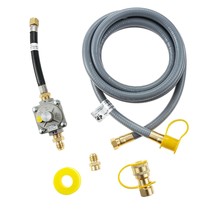 Natural Gas Conversion Kit For Grill, 10Ft 1/2&quot; Id Natural Gas Quick Con... - $99.99