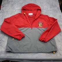 Universal Studios Jacket Men XL Red Windbreaker Harry Potter Wizarding W... - $29.68