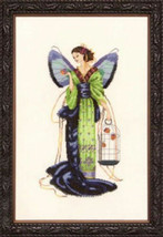 Sale! MD114 "September Sapphire Fairy" Mirabilia Chart & Embellishment with Spec - $39.59