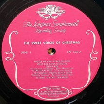 The Longines Syphonette - Sweet Voices of Christmas [12" Vinyl LP 1964 on LWS .. image 2