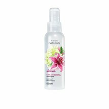Avon Naturals Lily & Gardenia Body Mist Body Spray 100 ml New - $16.61