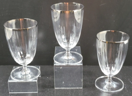 Mikasa Stephanie Optic Crystal Champagne Flutes Set of Five