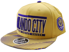 Orlando City SC Adidas VD82Z MLS Evolution Soccer Team Snapback Cap Hat - $20.85