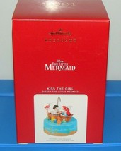 2021 Hallmark Disney The Little Mermaid Kiss the Girl Musical Magic Ornament NIB - $79.90