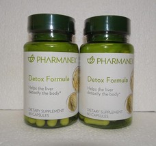 Two Pack: Nu skin Nuskin Pharmanex Detox Formula 60 capsules x2 - $68.00