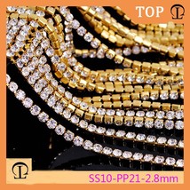 20Pcs 10x14mm Drop Claw Rhinestones Gold Flatback Crystals Stones Sew On  Rhinestones For Clothes Fabric Sewing Rhinestone Button