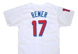 Doug Remer #17 Baseketball Beers New Baseball Button Down Jersey White Any Size image 5