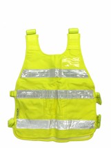 REFLECTIVE YELLOW SAFETY VEST EY01 ANSI CLASS 2 with Reflective Strips