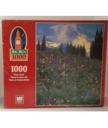 MB Hasbro Big Ben Mount Rainier National Park WA 1000 Piece Jigsaw Puzzl... - $12.99