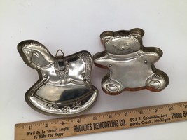 Valentines Day Teddy Bear with Heart Copper Cookie Cutters