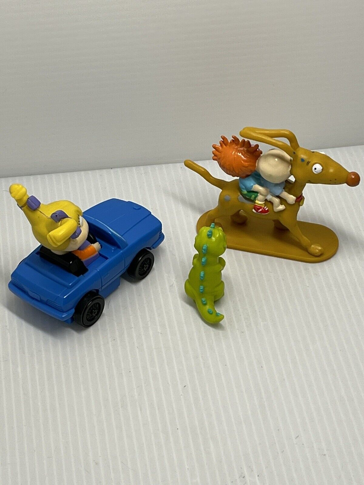 1999 NICKELODEON'S CATDOG FULL SET OF 5 BURGER KING FIGURES