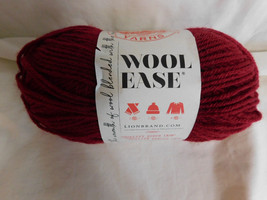 Lion Brand  Wool Ease Cranberry Dye Lot 638334 - $4.99