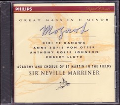Mozart Great Mass in C Minor Sealed CD - Neville Marriner St. Martin Fields - $15.75