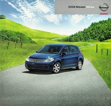 2008 Nissan VERSA sales brochure catalog US 08 1.8 S SL - $6.00