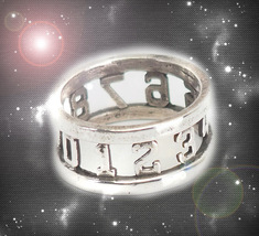 Haunted Antique Ring The Master Circle Sacred Numbers Luck Secret Ooak Magick - $8,997.77