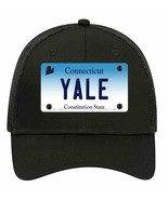Yale Connecticut Novelty Black Mesh License Plate Hat - $28.99