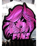 Fine D.O.E. Devil Girl neon advertising light sign - $650.00