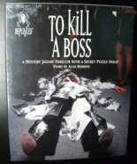 Bepuzzled Jigsaw Puzzle 1994 To Kill A Boss A Mystery Thriller Alan Robbins - $11.99
