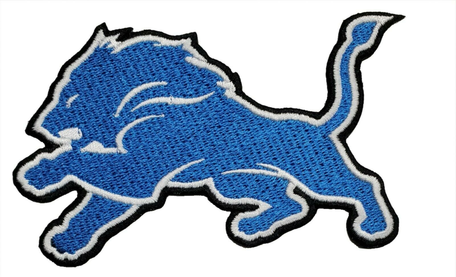 NFL DETROIT LIONS EMBROIDERED IRON ON PATCH – CDE