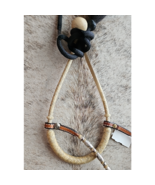 Dale Chavez Silver Ferrule Western Show Bosal Set Light Oil Horse Size NEW - $209.99