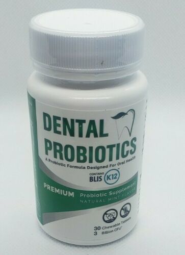 Pro-B Fresh Dental Probiotic Supplement Mint Flavor 30 Chewable Tablets ...